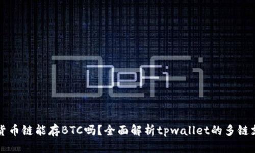 tpwallet货币链能存BTC吗？全面解析tpwallet的多链支持与功能